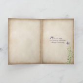 20周年記念結婚岩 カード (内部)