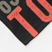 20周年記念結婚彼と彼女の出会うカップル フリースブランケット (角)