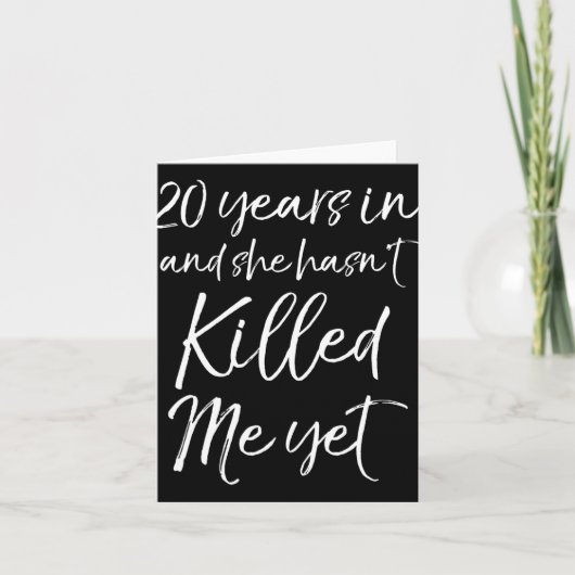 20周年記念20年で彼女はKiに#39ない(&T) カード (正面)