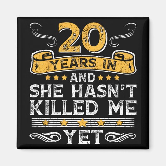 20周年記念20年で彼女はKiに#39ない(&T) マグネット (正面)