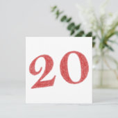 20周年記念 カード (スタンド正面)