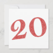 20周年記念 カード (裏面)