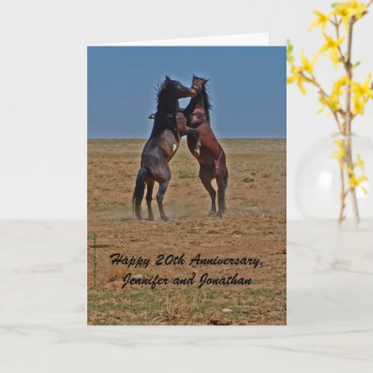 20周年記念 ダンシングホース クリックアップユアヒールズ カード (黄色い花)