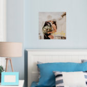 20周年記念 - 結婚記念日 フォイル写真 箔ポスター (インサイチュ (寝室))