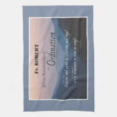 20周年調整のパーソナライズおめでとう キッチンタオル (縦)