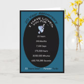 20周年 カード (黄色い花)