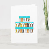 20年の仕事記念日のお祝い カード (正面)