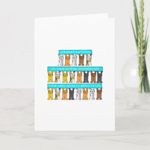 20年の仕事記念日のお祝い カード