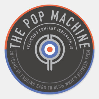 20年ギターケースシール ラウンドシール