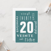 20年ソバ カード (正面/裏面インサイチュ)