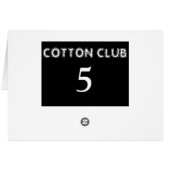 20年代のテーブル数カード (裏面横)