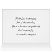 20年代のテーブル数カード (内部横(上))