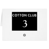 20年代のテーブル数カード (裏面横)