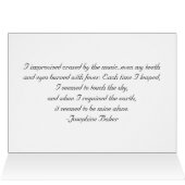 20年代のテーブル数カード (内部横(上))