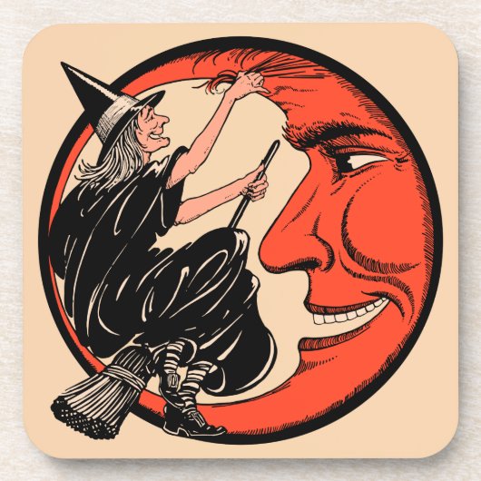 20年代のハロウィンの魔法使い コースター (正面)