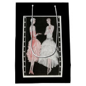 20年代のフラッパーのファッション ミディアムペーパーバッグ (裏面)