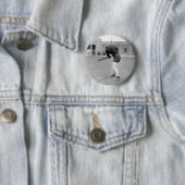 20年代のラクロスプレーヤー 缶バッジ (インサイチュ)