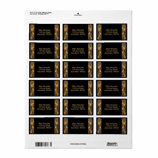 20年代の轟音 ラベル (フルシート)