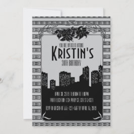 20年代、Gatsbyのパーティの招待状 招待状