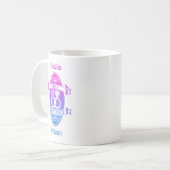 20年伝統的中国20結婚周年 コーヒーマグカップ (正面左)