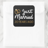 20年前に結婚しました IV スクエアシール (バッグ)