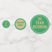 20年間クラスの懇親会表紙吹雪 コンフェッティ (裏面)