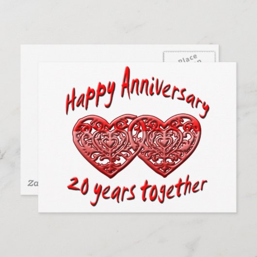 20年間 ポストカード (正面/裏面)