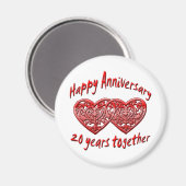 20年間 マグネット (正面/裏面)
