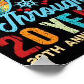 20年20周年を結婚迎えるクリスイン ポスター (角)