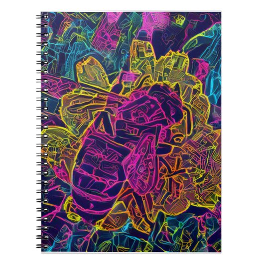 20日威厳がある目 ノートブック (正面)