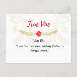 20日目 |イエスの名前 |真のつる植物出現 ポストカード