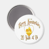 20日記念日 マグネット (正面/裏面)