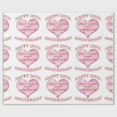 20日記念日 ラッピングペーパー (フラット)