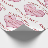 20日記念日 ラッピングペーパー (角)