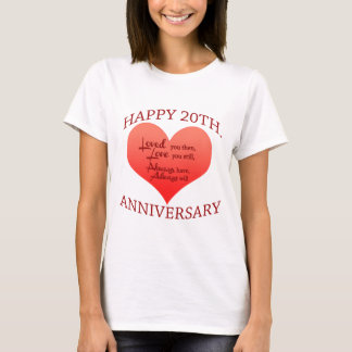 20日記念日 Tシャツ