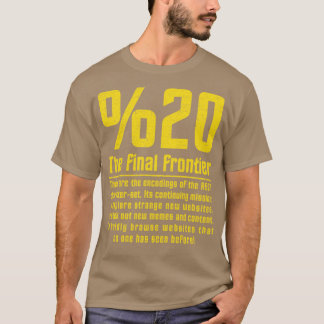 20最後のフロンティアAlt Roufxis Tシャツ