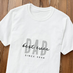 20最高のXXパパ以モダン後シンプル名門私立校風の Tシャツ