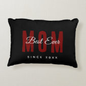 20最高のXX年から母さんモダンシンプル名門私立校風の アクセントクッション (裏面)