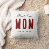 20最高のXX年から母さんモダンシンプル名門私立校風の クッション (ブランケット)