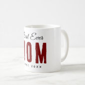 20最高のXX年から母さんモダンシンプル名門私立校風の コーヒーマグカップ (正面右)