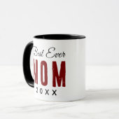 20最高のXX年から母さんモダンシンプル名門私立校風の マグカップ (正面左)