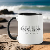 20最高のXX年のグランプモダンシンプル名門私立校風のラ マグカップ