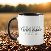 20最高のXX年のグランプモダンシンプル名門私立校風のラ マグカップ