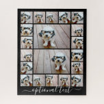 20枚のカスタム写真でフォトコラージュを作成 ジグソーパズル<br><div class="desc">最大18の正方形と2つの風景/水平の写真を使用して、個人的なギフトを作ユニーク成する。結果を最高の得るには、アップロードする前に写真を四角に切り抜きなさい。余分なトレンディーまたはモノグラムのための場所を有する文字レイアウトは、クリーンなラインおよびグリッドを含モダンむ。変更をもし行うには、ツークリックルの写真を調整する必要がある。</div>