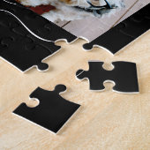 20枚のカスタム写真でフォトコラージュを作成 ジグソーパズル (側面)