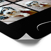 20枚のカスタム写真でフォトコラージュを作成 ポスター (角)