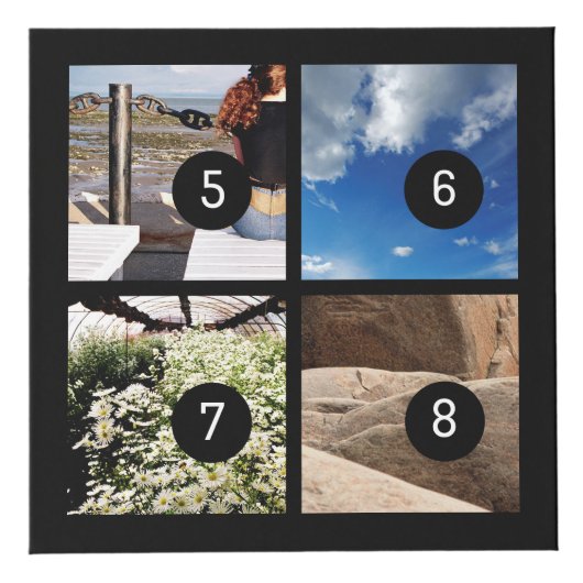 20枚の写真で簡単に自分の写真を作成 フォトキューブ (右)