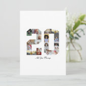 20枚の写真の コラージュ 案内状 (スタンド正面)