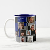 20枚の写真を追加モダン同僚の退職後のお別れ ツートーンマグカップ (左)