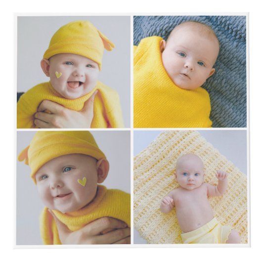 20枚の写真カスタムパーソナライズされた写真 フォトキューブ (右)